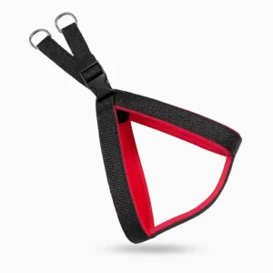 dotted dog body harness belt – adjustable & comfortable
